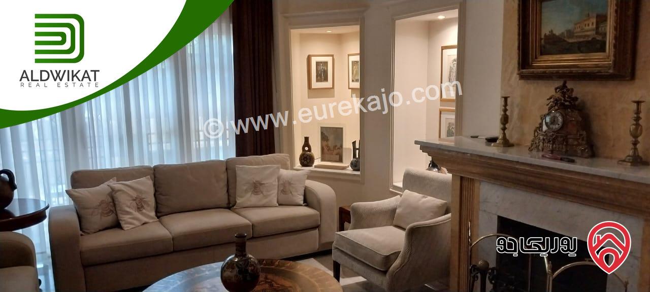 فيلا مستقلة للبيع في عمان - دابوق مساحة البناء 900م ، الارض 1580م ،الحديقة 800م والترس 400م