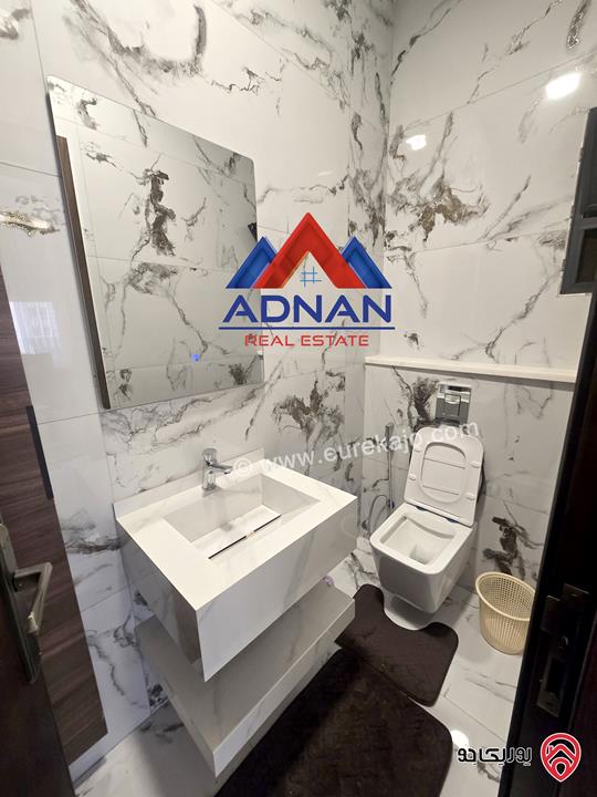 شقة جديدة و فخمة مساحة 135م طابق ثاني للإيجار في عمان - خلدا