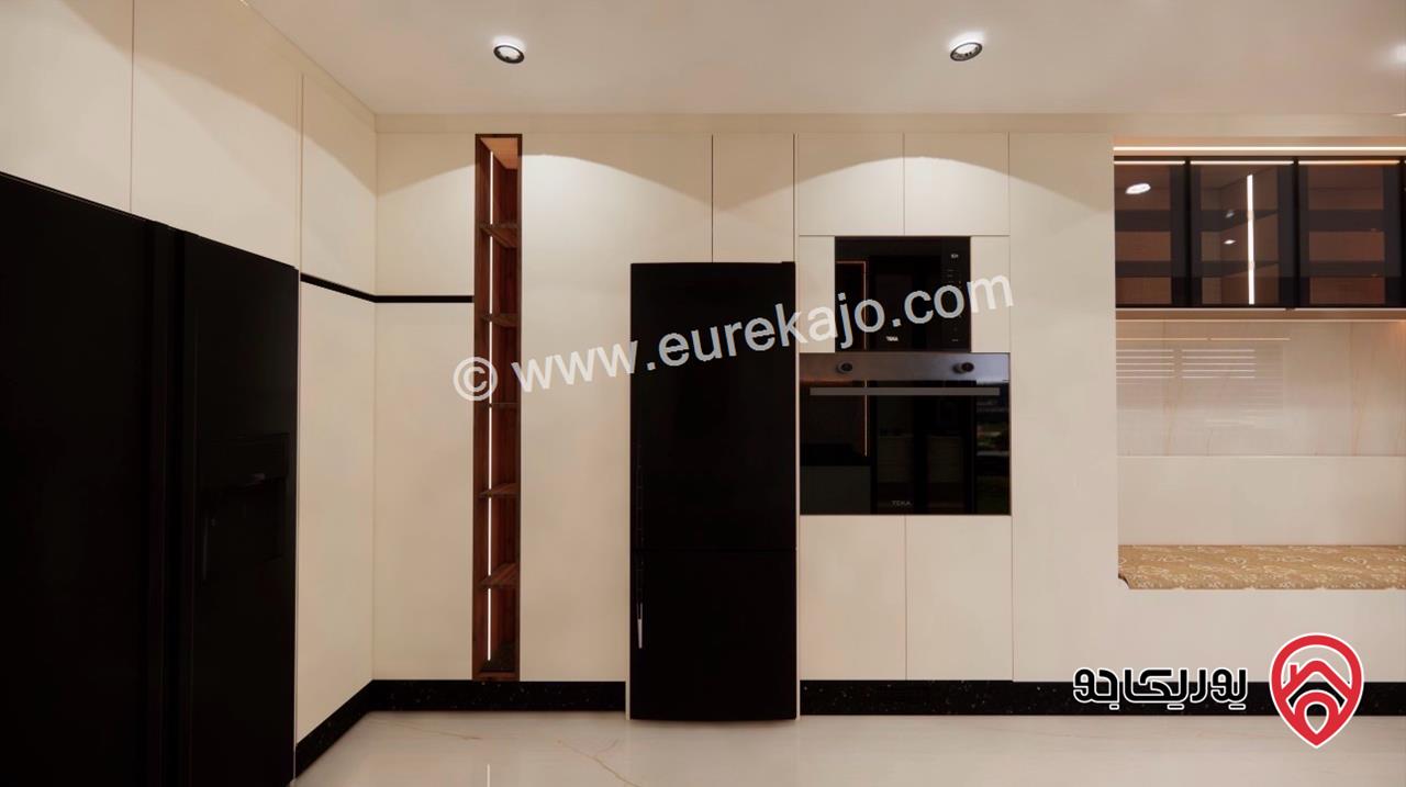 شقة شبه أرضية مساحة 200م للبيع في عمان - مرج الحمام