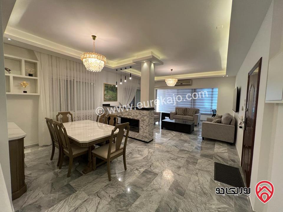 شقة فاخرة مفروشة بالكامل مساحة 370م للايجار في عمان - أم أذينة