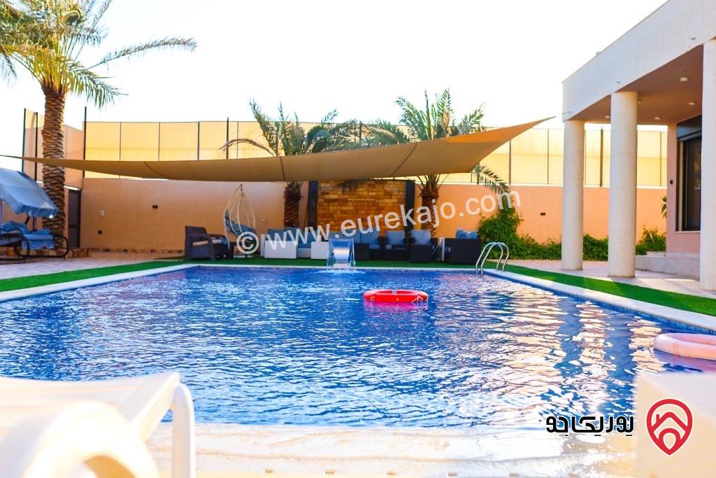 مزرعة مساحة الارض 1121م والبناء 246م للبيع في منطقة الغور - الشونة الجنوبية تصلح للايجار و الاستثمار 