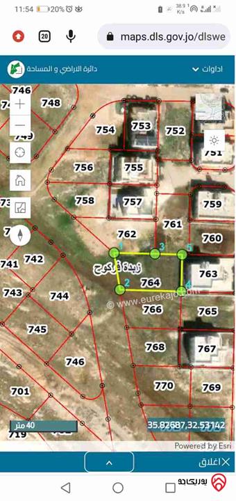 قطع أراضي بمساحات مختلفة للبيع في اربد زبدة فركوح منطقة الحي الغربي مستشفى الاميرة بسمة 