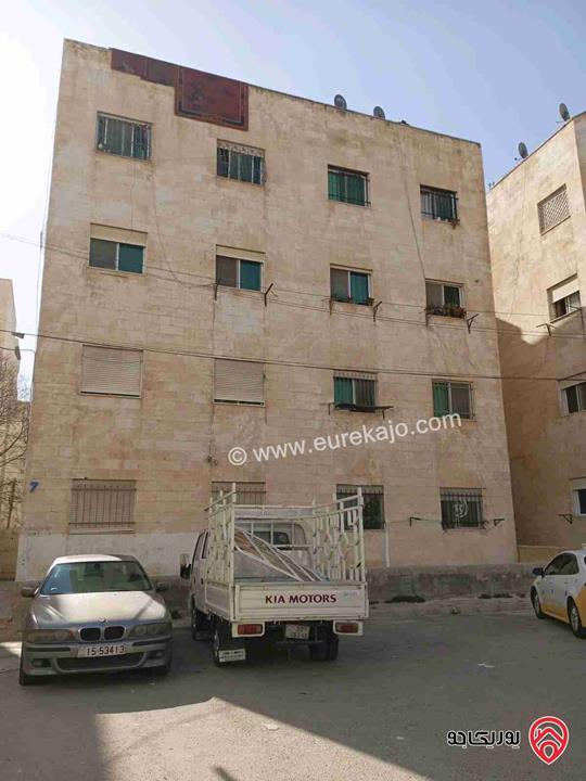 شقة صغيرة مساحة 60م طابق ثالث بدون مصعد للبيع في عمان - ابو نصير الشقة شمالية شرقية  