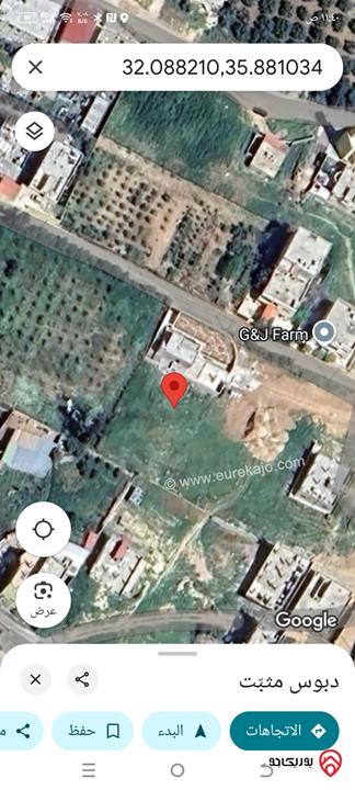 أرض مساحة 450م للبيع في عمان – أبو نصير / حوض أم رجم 