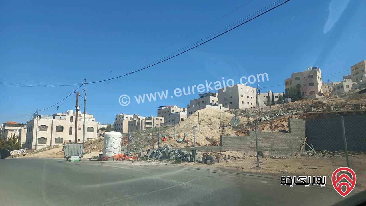 قطعة أرض مساحة 506م محفورة و مبني عليها جدران استنادية للبيع في عمان - ابو علندا ضاحية الفاروق اسكان الكهرباء