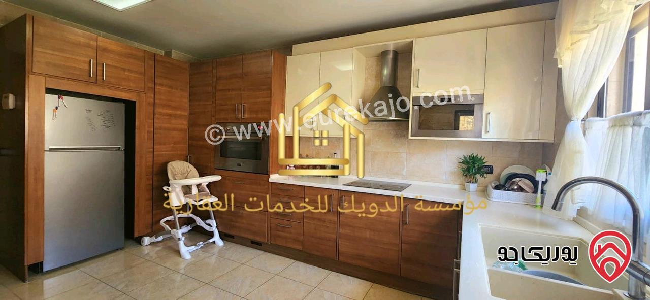 شقة فارغة سوبر ديلوكس طابق أرضي مساحة 200م داخلي و 40م خارجي للايجار في عمان - ضاحية النخيل