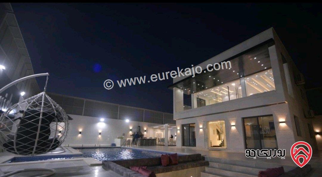 مزرعة وشاليه فخم جدا للايجار اليومي في البحر الميت - الرامة وعرض خاص نهاية الاسبوع