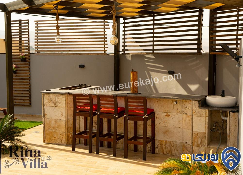 شاليه/مزرعة Villa Rina للايجار اليومي في البحر الميت - جوفة الكفرين 