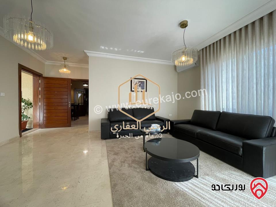 شقة سوبر ديلوكس مفروشة مساحة 175م للايجار في عمان - عبدون