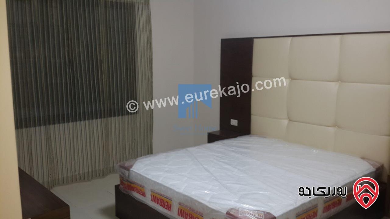 شقة أرضية مفروشة فاخرة للبيع في جبل عمان - مقابل رئاسة الوزراء وقرب فندق عمان ويست 100م مع ترسات 110م بسعر مغري