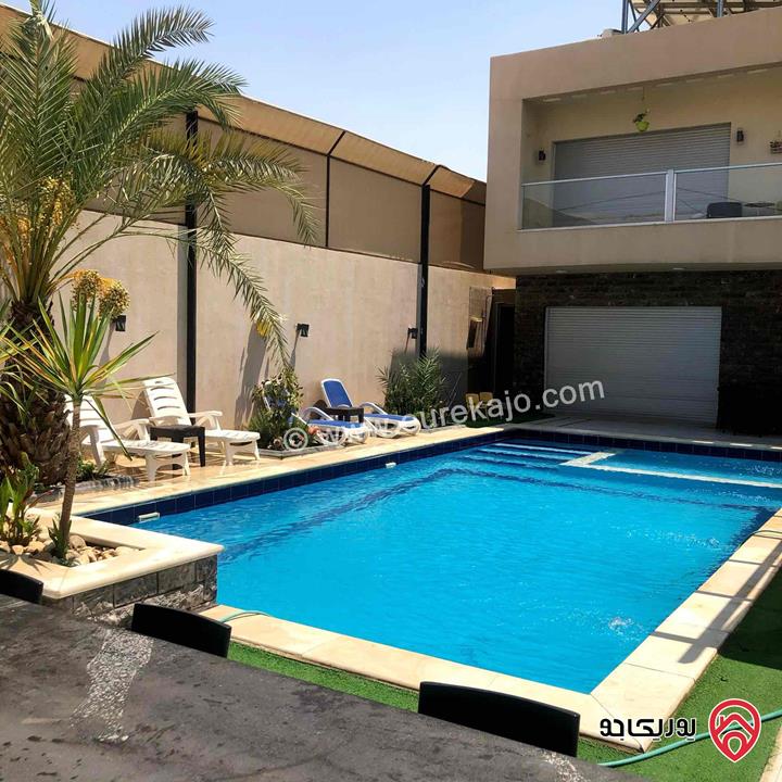 مزرعة / شاليه للايجار اليومي في البحر الميت - جوفة الكفرين