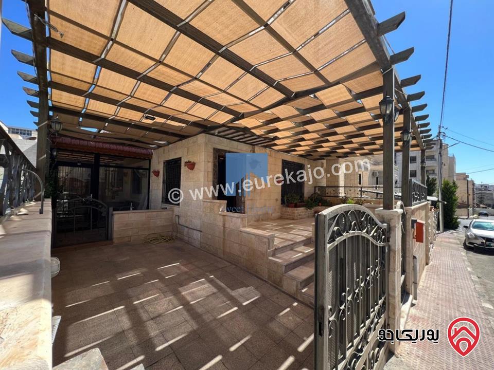 شقة أرضية مساحة 140م داخلي مع ترسات 80م للبيع في عمان - أم السماق الجنوبي