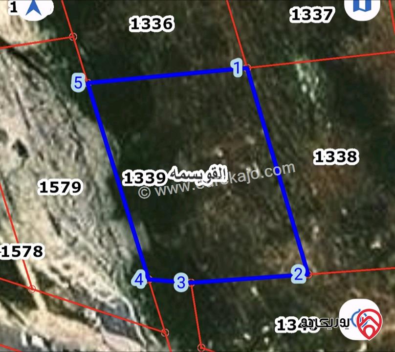 قطعة أرض مساحة 565م للبيع في عمان - أم نوارة 