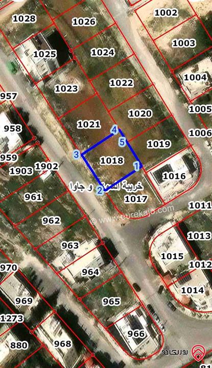 قطعة ارض مميزة مساحة 533م للبيع في عمان - جاوا وادي الطي