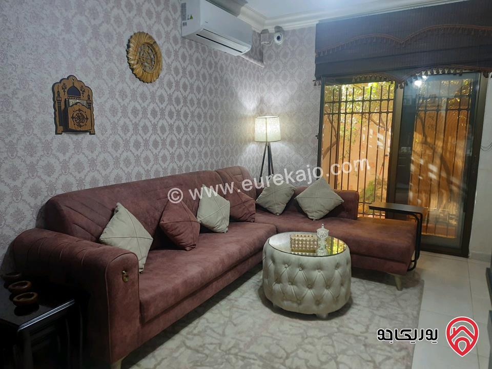 شقة أرضية مميزة مساحة 134م داخلي و 76م خارجي للبيع في عمان - ضاحية الاستقلال