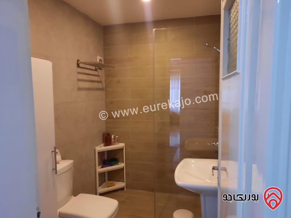 شقة شبه ارضية مساحة 110م للايجار او للبيع في عمان - خلدا