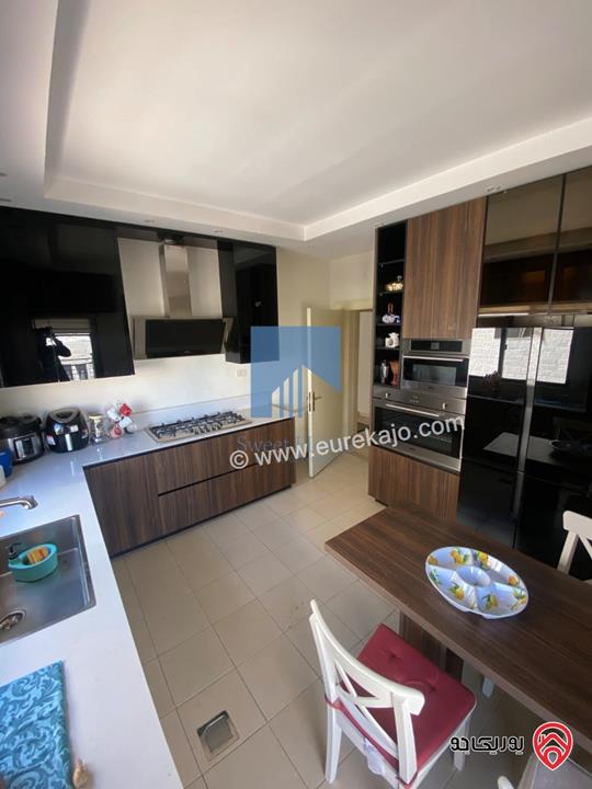 شقة مفروشة فاخرة للبيع في عمان - خلدا - العوجانية خلف السيتي مول طابق ثاني 185م تشطيب سوبر ديلوكس