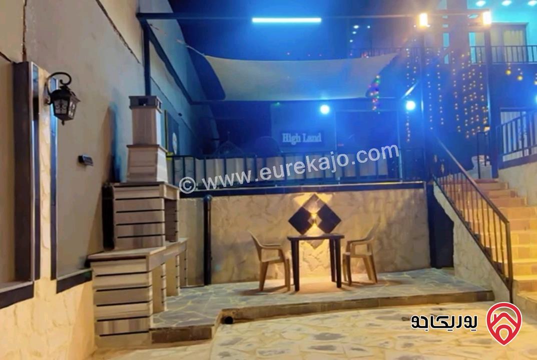 مزرعة مساحة الأرض 500م والبناء 200م للبيع في جرش 