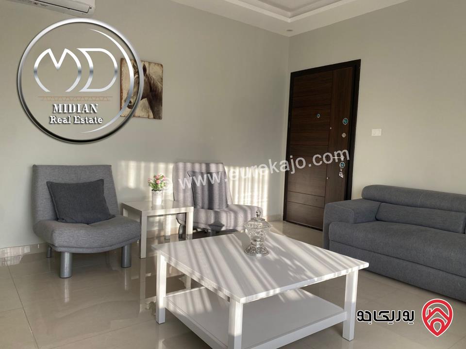 شقة مفروشة للايجار في عمان - الجندويل مساحة 130م طابق اول تشطيبات و ديكورات فندقية فاخرة اطلالة جميلة