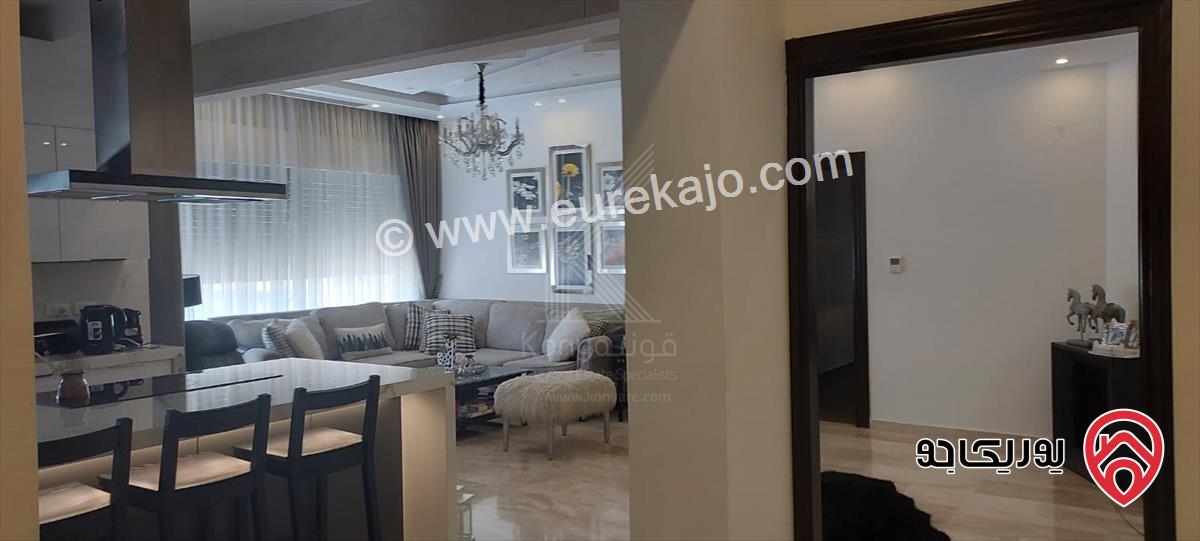 شقة مفروشة فاخرة مساحة 140م طابق ثاني للايجار في عمان - دير غبار