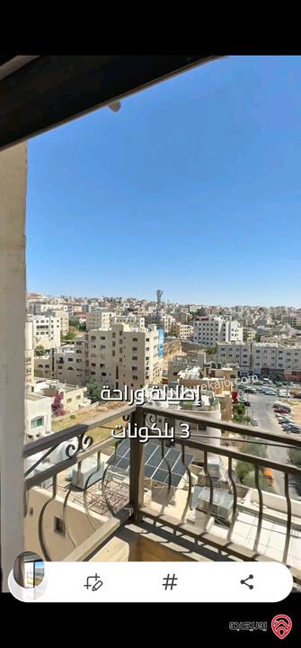 شقة مساحة 217م وروف 47م للبيع في عمان - خلدا