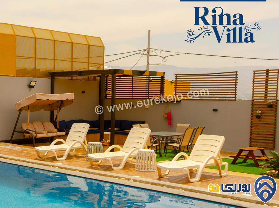 شاليه/مزرعة Villa Rina للايجار اليومي في البحر الميت - جوفة الكفرين 