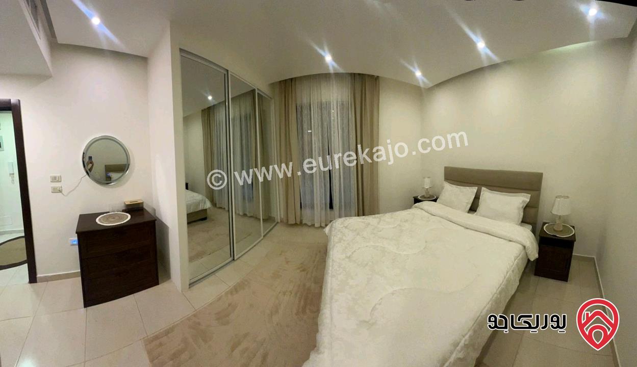 شقة مفروشة ديلكوس مساحة 106م طابق أول للإيجار في عمان - عبدون الشمالي