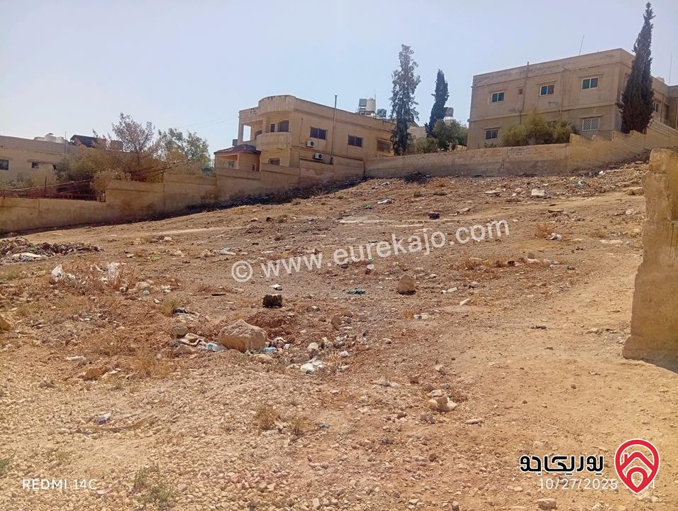 قطعتين أرض مساحة 550م بقوشان مستقل لكل قطعة للبيع في الزرقاء - نصار