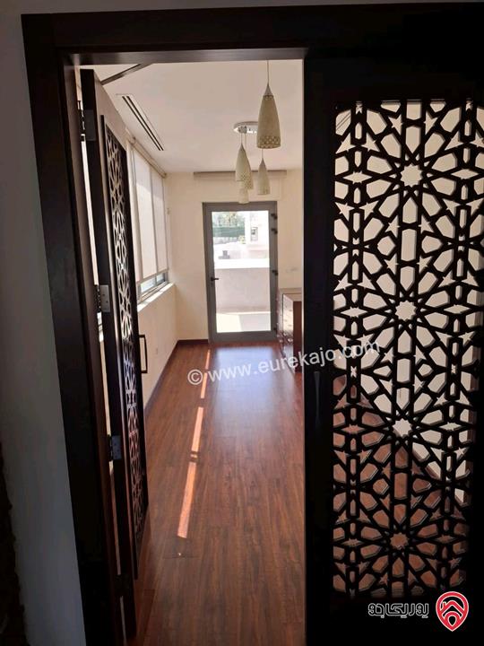 شقة ديلوكس روف مساحة 140م للايجار في عمان -عبدون 