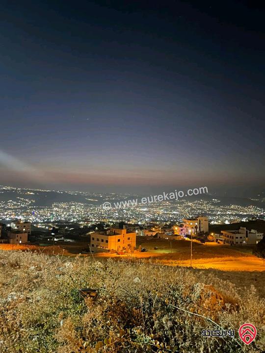 قطعة أرض مميزة مطلة على عين الباشا مساحة 500م للبيع في عمان - صافوط تبعد 400م عن شارع الاردن