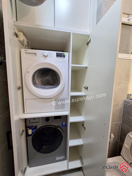 شقة مفروشة جديدة طابق ثاني مساحة 90م للايجار في عمان - أم أذينة