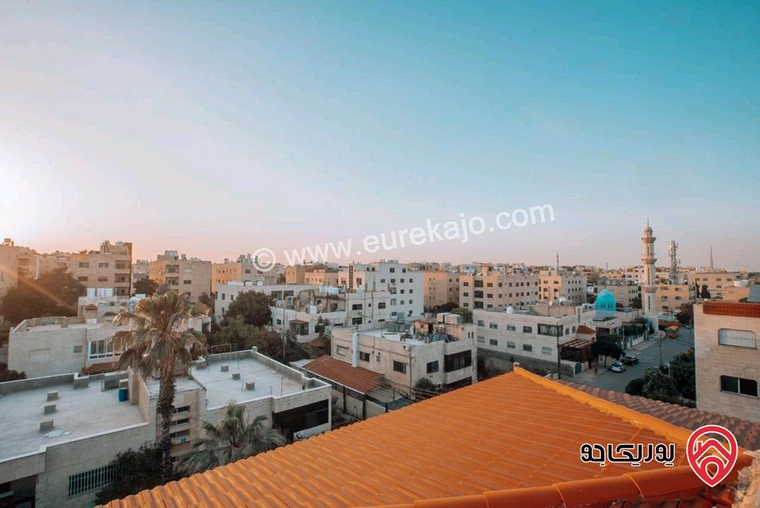 شقة طابقين (شقة + أستديو مفرووش) مساحة 260م للبيع في عمان - ضاحية الياسمين مناسبة للأستثمار