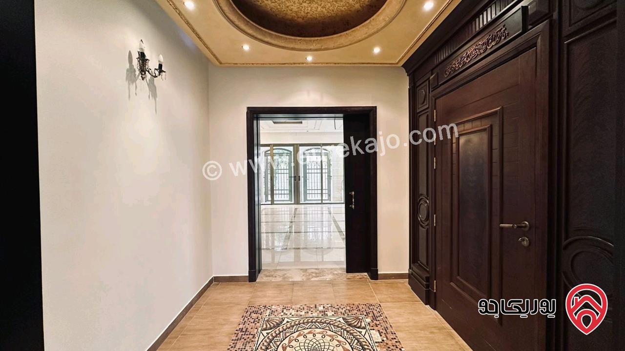 فيلا فاخرة مساحة البناء 886م على ارض 843م للبيع في عمان - اجمل مناطق الجبيهة