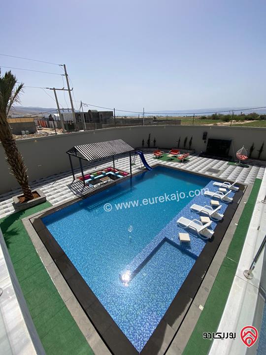   شاليه فيلا مياس للايجار اليومي في البحر الميت - البحيرة