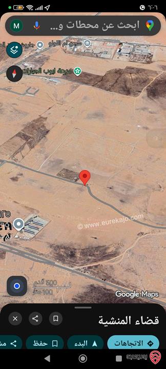 ارض مساحة 13 دونم و 500م للبيع في المفرق ام اللولو وبجانب خط التابلاين