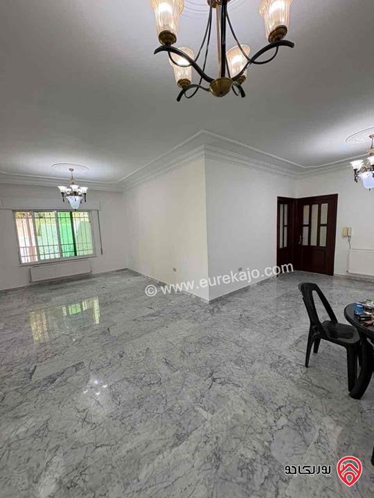 شقة طابق أرضي بمدخل منفصل مساحة 170م للايجار في عمان - الرابية 