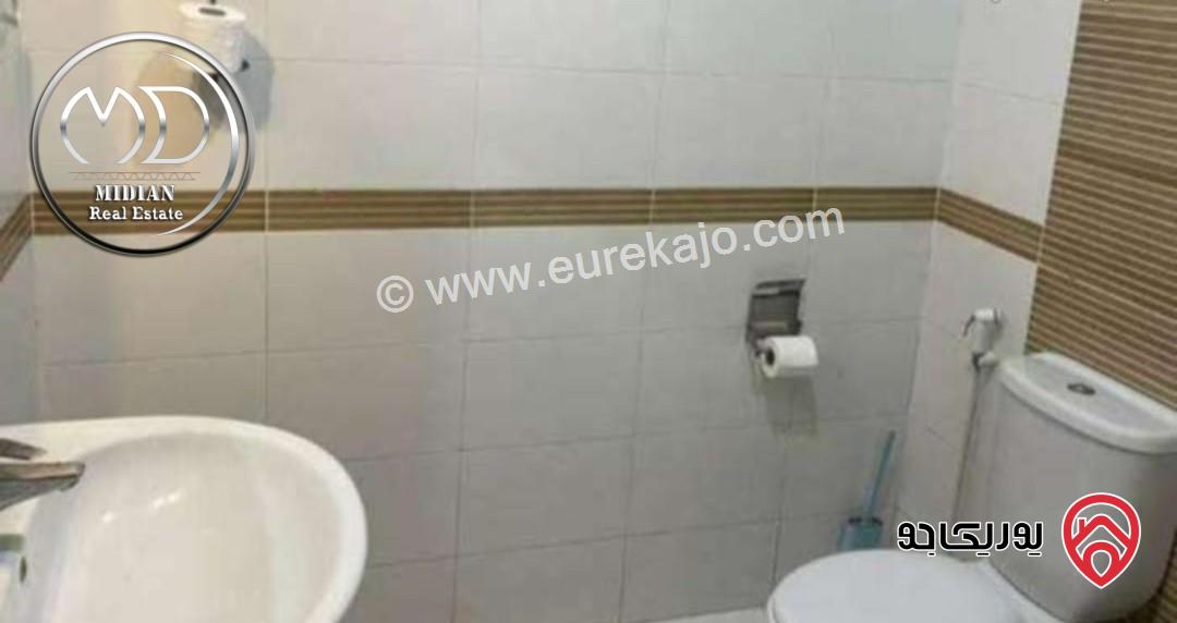 شقة شبه ارضي مفروشة للايجار في عمان - الصويفية مساحة 180م مع ترس 120م تشطيبات و فرش سوبر ديلوكس