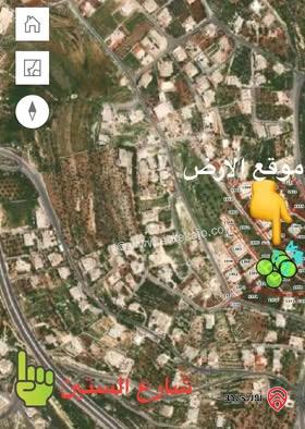 ارض مساحة 957م للبيع في السلط