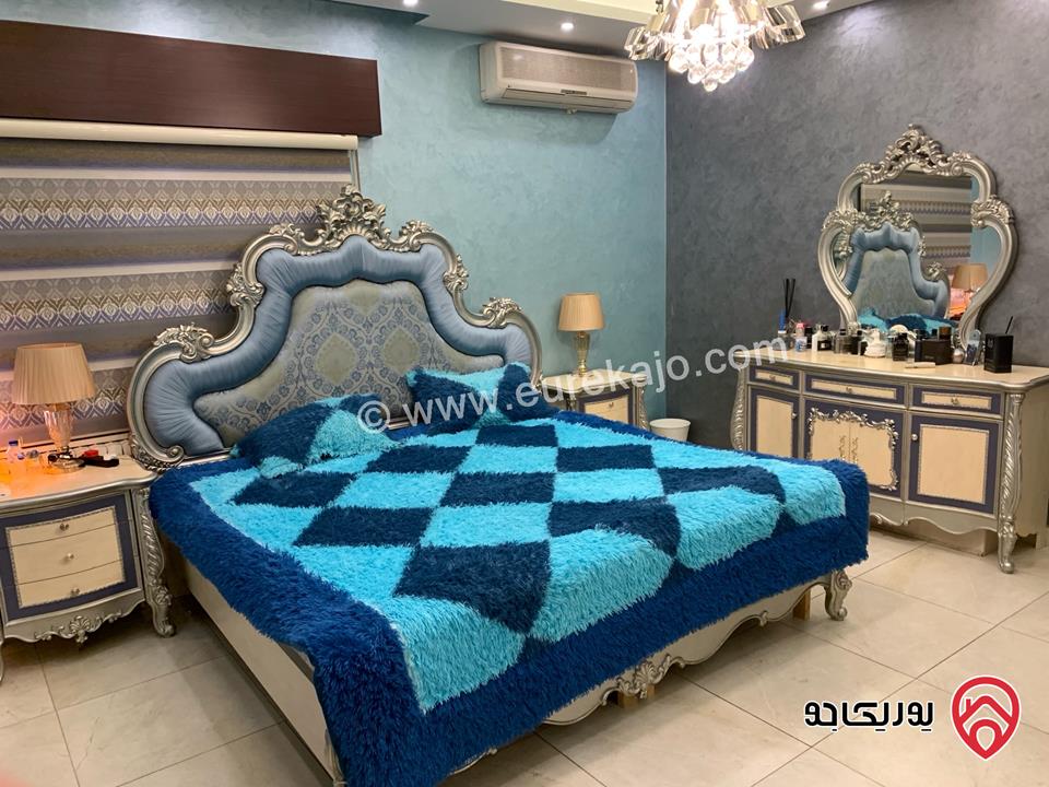 شقة طابق رابع مساحة 400م طابقية للايجار مفروشة في عمان - ضاحية الرشيد