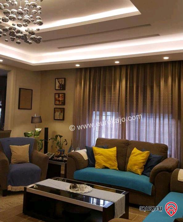 شقة مفروشة مساحة 220م طابق أول للايجار في عمان - دابوق