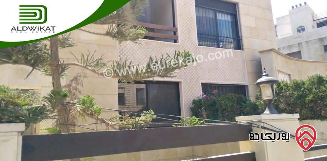 فيلا للبيع في عمان - عبدون مساحة البناء 450م ومساحة الارض 400م ومساحة الحديقة 50م