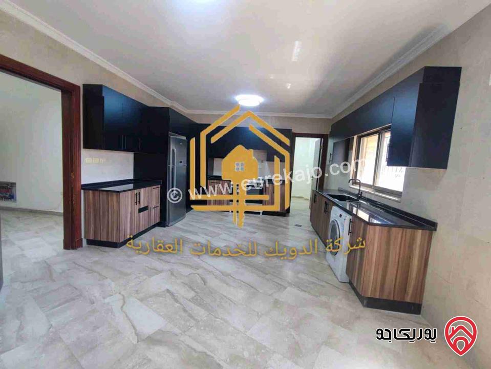 شقة دوبلكس فاخرة ارضي مع اول مساحة 350متر للايجار في عمان - عبدون 