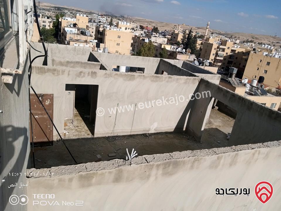 روف عظم مساحة 175م للبيع في الزرقاء الجديدة