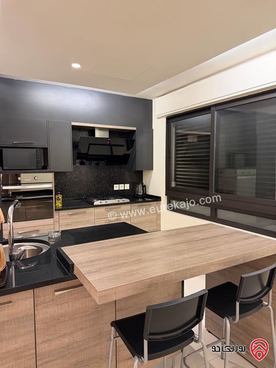 شقة مفروشة سوبر ديلوكس مساحة 110م للايجار مفروشة في عمان - عبدون بالقرب من السفارة الامريكية