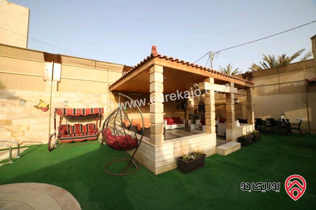 شاليه مساحة 220م على أرض 581م للبيع في الاغوار الجنوبية - الرامة