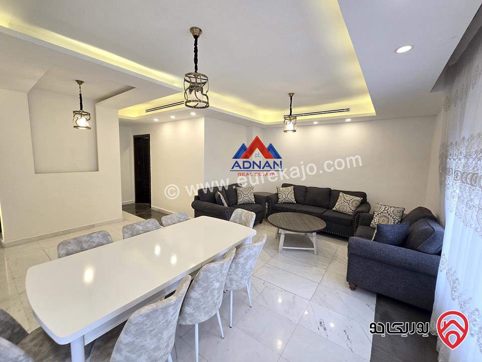 شقة مفروشة جديدة مساحة 180 متر للايجار السنوي في عمان - دير غبار