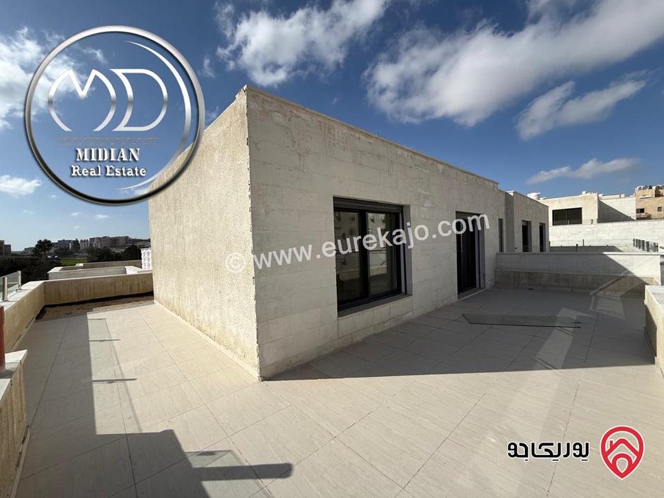 شقق دوبلكس طابق أخير مع روف للبيع في عمان - دير غبار مساحات 180م & 190م مع تراسات اطلالة جميلة بأسعار مميزة