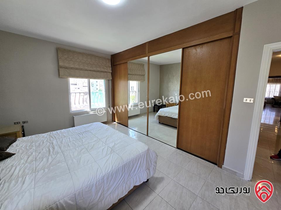 شقة مفروشة طابق ثاني مساحة 190م للايجار مفروشة في عمان - خلدا 