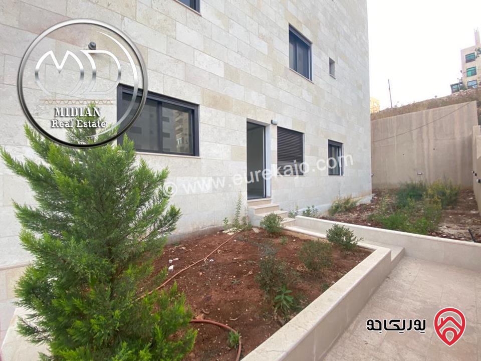 شقق أرضية جديدة للبيع في عمان - خلدا مساحات 165م & 170م مع تراسات و حدائق تشطيبات ديكورات سوبر ديلوكس بأسعار مميزة