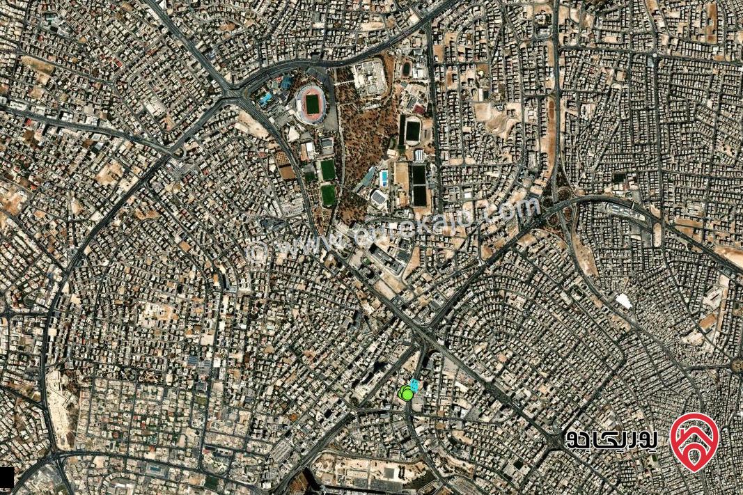 قطعتين أرض تجاريتين مساحة القطعة الأولى 476م و الثانية 900م للبيع في عمان - اللويبدة